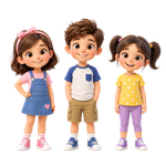 Un groupe de la maternelle